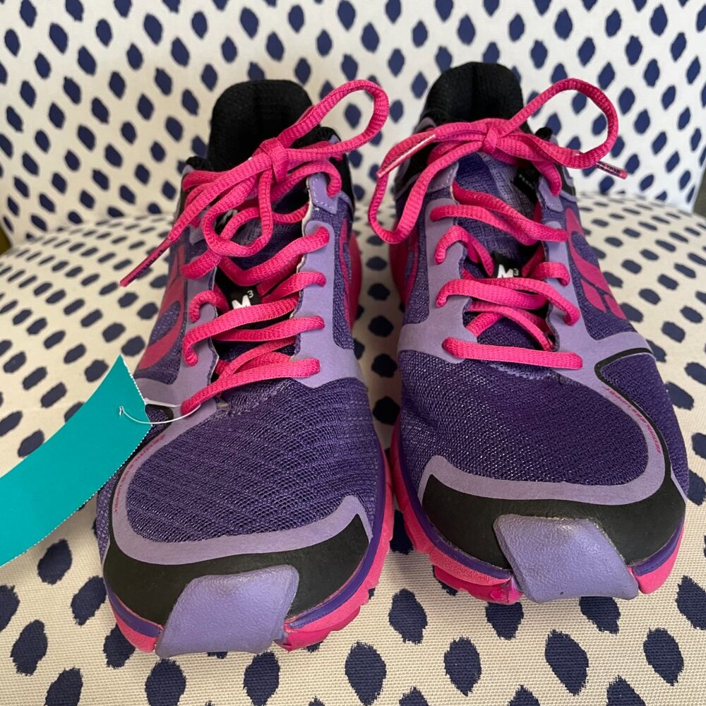 Pearl Izumi EM Road M# Purple Shoes Size 9 - Picture 6 of 8